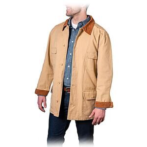 Signature John Wayne Western Stockade Jacket The Bradford Exchange Tan Corduroy